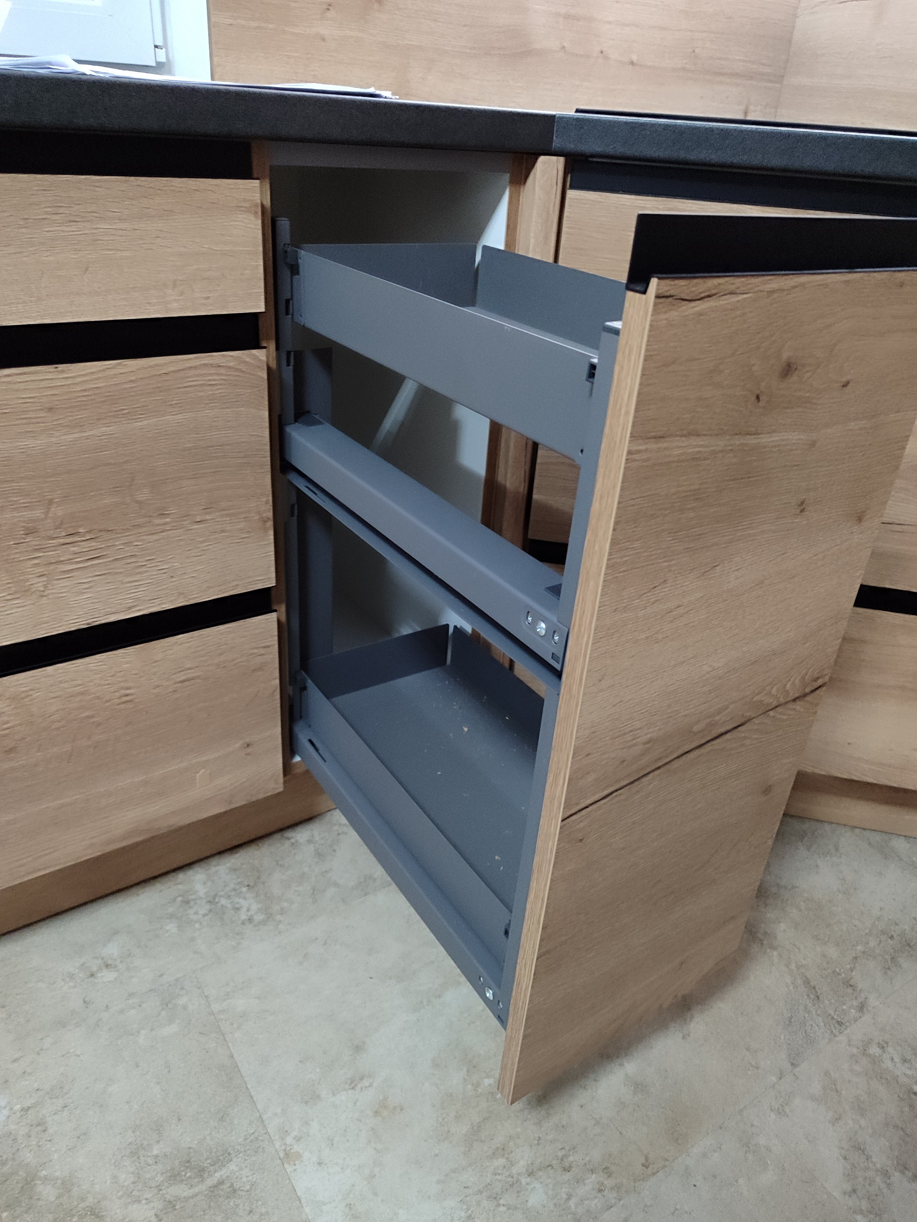 Montáž kuchyňské linky v Hostivici